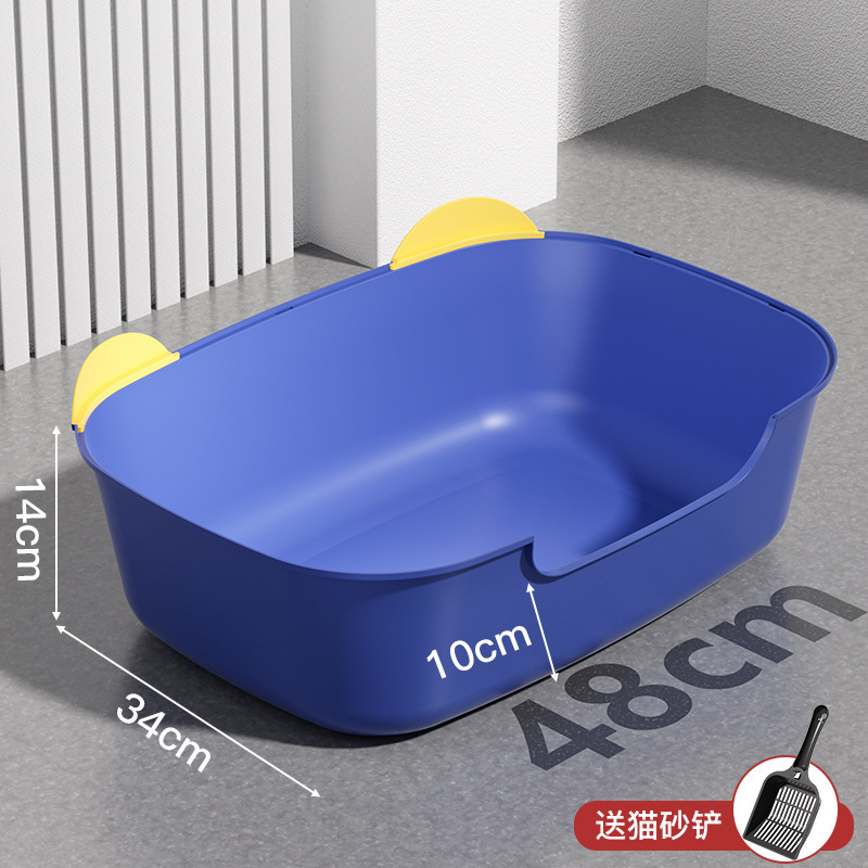 Grande gamelle pour chat en bleu ciel