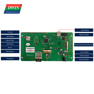 DWIN 7.0-inch 1024*600 IPS TFT LCD Display HMI Capacitive <strong>Touch</strong> <strong>Screen</strong> Evaluation Board - Product Image 3