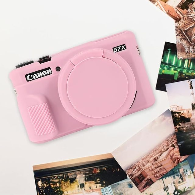 Wholesale Manufacturer Digital Camera Protective Case Customized Logo Silicone Case for Canon G7X Mark II