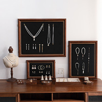 Présentoir de bijoux en gros pour diffusion en direct, support mural pour boucles d'oreilles et colliers, panneau d'affichage pour accessoires