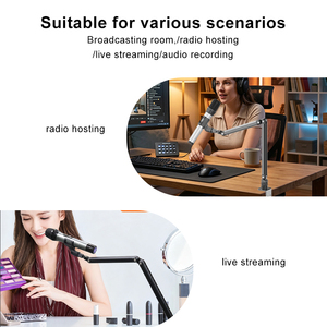Support <span class=keywords><strong>de</strong></span> microphone professionnel robuste et réglable pour studio <span class=keywords><strong>de</strong></span> musique, <span class=keywords><strong>bras</strong></span> articulé <span class=keywords><strong>de</strong></span> bureau pour <span class=keywords><strong>micro</strong></span>, idéal pour les événements en direct et la vente en gros - Product Image 3