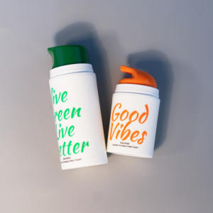 Bouteille ronde bon marché de lotion crème sous vide de bouteille de beauté à pompe sans air en plastique de grande capacité personnalisable emballage cosmétique de soin de la peau - Product Image 4