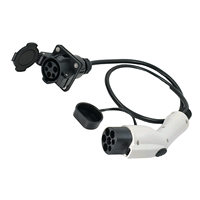 Adaptador de Kit de coche Ev eléctrico portátil Cable automático comercial Universal Vehículos móviles industriales Dc Ac Energy Quick Ev Charger