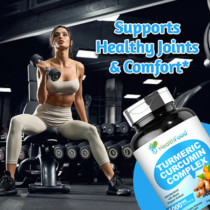 Cápsulas de Cúrcuma y Curcumina Personalizadas OEM ODM, Promueven un Sistema Inmunológico Saludable y un Equilibrio Digestivo, Suplemento Dietético - Product Image 3