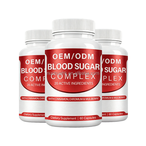 Cápsulas Complejas de Azúcar en Sangre 20 en 1, 60 Unidades, Suplemento Alimenticio Saludable, Suplemento Herbal, OEM ODM - Product Image 1