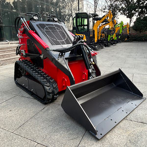 फ्रंट लोडर क्रॉलर ड्राइव पीएलसी इंजन और पंप के साथ शक्तिशाली प्रदर्शन सोमेट 480 मिनी स्किड स्टीड लोडर - Product Image 6