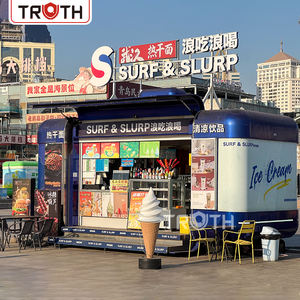 Remorque de cuisine mobile entièrement équipée Truth, chariot à hot-dogs et chariot à glaces, utilisable comme camion-remorque alimentaire - Product Image 2