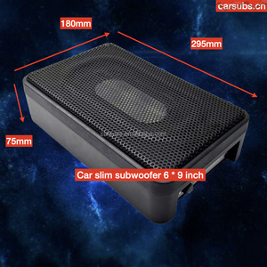 <span class=keywords><strong>Subwoofer</strong></span> actif de qualité pour voiture, sous le siège, 6*9 pouces, RMS 60W et DSP 4 entrées 4 sorties, haut niveau, 6 RCA, 4 canaux, 50W, classe AB - Product Image 4