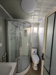 Трехслойный водонепроницаемый сборный контейнерный гостиничный дом готовый плавающий контейнерный дом