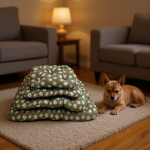 Set di Quattro Pezzi Imbottiti in Cotone CYM1285 per Animali Domestici, per Letti Confortevoli - Product Image 3