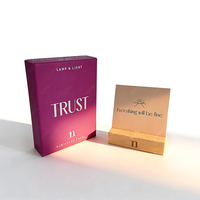Cartes d'affirmation de confiance en soi personnalisées en gros – Jeu de cartes quotidiennes positives pour l'encouragement – Impression personnalisée sur carton de taille sur mesure