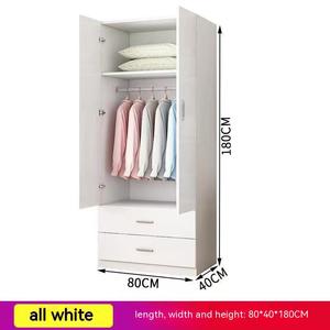 Armoire de maison, chambre à coucher, assemblage simple, armoire, grande armoire, armoire - Product Image 4
