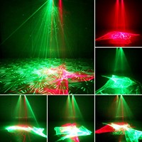 Mini Aurora Projecteur Faisceau Lumière LED Laser Stroboscopique Effets DJ Interagir Éclairage Disco Contrôle Du Son Scène LED Lumière Pour Bar De Fête