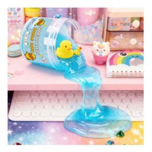 ชุดสไลม์นุ่มนิ่มน่ารัก DIY สีสันสดใส ของเล่นเด็กเพื่อการศึกษา ขายส่งจากโรงงาน ของเล่นเสริมสร้างความบันเทิง - Product Image 5