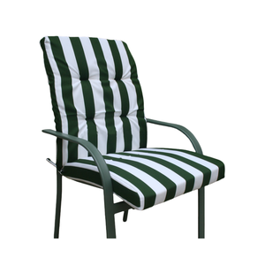 Leisure Outdoor Dining <b>Set</b> Steel <b>Table</b> 4 <b>Chairs</b> with Cushions Modern Design Non-Foldable for Park Exterior Use Outdoor Furniture - Product Image 6