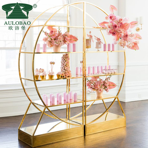 Đảng cho thuê sự kiện đám cưới thép không gỉ hiện đại Kệ rượu - Product Image 1