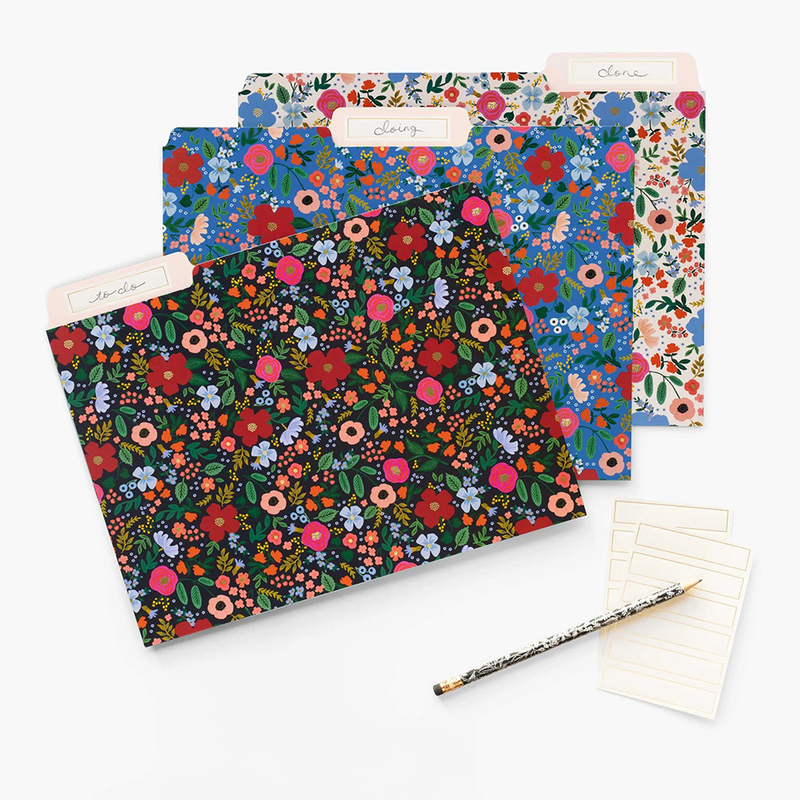 OEM Logo Floral Printed Paper Assorted