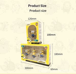 Jouets de la série Little Yellow Man, poupée mignonne lavée à la main, peluche courte, 31 cm-50 cm, boîte cadeau, cadeau d'anniversaire, faible MOQ, ornements - Product Image 4