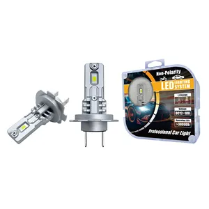 Plug and play led xe đèn h7 h4 h8 h3 h11 9005 9006 trắng dc 18v 9000lm luces de coche led hệ thống chiếu sáng xe