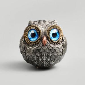 Colgante Decorativo con Figura de Búho, Estatua de Búho Hecha a Mano con Diseño de Cuentas para Decoración del Hogar y Jardín, Regalo Promocional Personalizado - Product Image 3