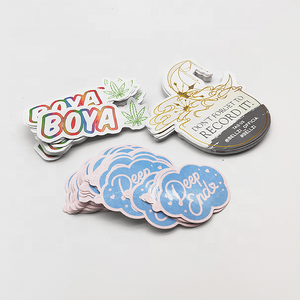 Autocollants individuels personnalisés anti-UV imperméables à l'emporte-pièce autocollants permanents en vinyle adhésifs vente en gros - Product Image 1