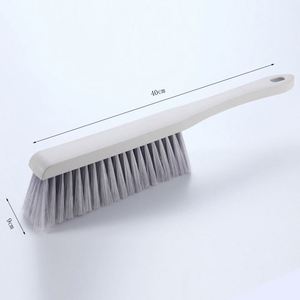 Brosse de lit multifonctionnelle en gros avec manche télescopique en PP et ABS, brosses de nettoyage domestique au design durable, pour voiture et animaux, emballées en boîte - Product Image 4