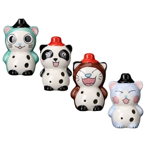 Ocarina portable en céramique à 6 trous en forme d'animal de dessin animé pour enfants - Product Image 1