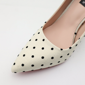 Zapatos de Tacón Alto para <span class=keywords><strong>Mujer</strong></span>, Estilo 2026, Marca Shehe Treandings, Tela Agulha, Suela Roja, Punta en Pico, Estilo Italiano - Product Image 4