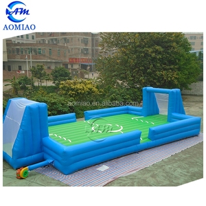 Terrain de football gonflable professionnel, ballon de football à bulles, terrain de football portable, arène de football gonflable à vendre - Product Image 2