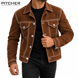 Veste en cuir pour homme style Cafe Racer, veste de moto, design personnalisé, fournisseur d'usine, faible MOQ, USA - Product Image 2