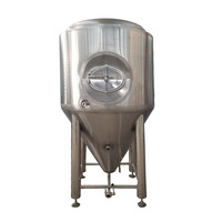 Réservoir de Fermentation de bière et de vin, en acier inoxydable, haute efficacité, prix d'usine, commercial