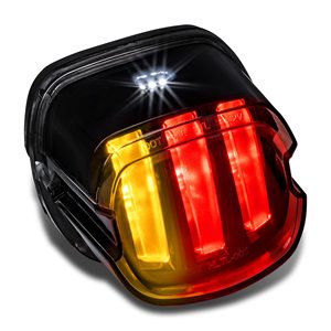 Feux arrière LED TRUE MODS pour <span class=keywords><strong>Harley</strong></span> <span class=keywords><strong>Davidson</strong></span> - <span class=keywords><strong>Clignotant</strong></span> F1, feu arrière rouge pour Sportster Dyna - Product Image 1