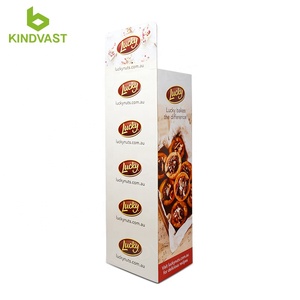 Espositore personalizzato Pop cartone cartone, espositore da pavimento in cartone ondulato - Product Image 5