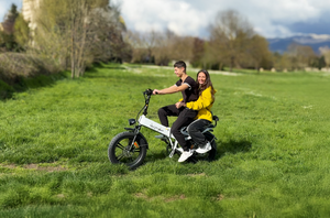 Bicicleta Eléctrica Plegable Victrip R5 en Oferta, Bicicleta Eléctrica de Dos Plazas con Neumáticos Anchos y Gran Autonomía - Product Image 2
