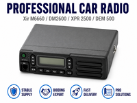 Radio Véhicule XPR 2500 45W Haute Puissance DMR Numérique pour la Communication Longue Portée des Flottes et des Véhicules