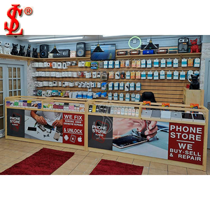 Vendita calda negozio di elettronica personalizzata Display <span class=keywords><strong>mobili</strong></span> CCTV telecamera di sicurezza negozio decorazione di Interior Design per la vendita al dettaglio negozio di telefonia - Product Image 4