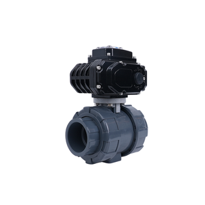 Válvula de bola motorizada de CPVC HL-05 con brida, 50 Nm, CA 220V, tipo de encendido/apagado, IP67/IP68 opcional, 1 año de garantía - Product Image 5