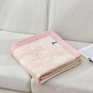 Copriletto Jacquard in microfibra di cotone di lusso con copriletto singolo rosa per bambini per la tecnica del tessuto alberghiero - Product Image 5