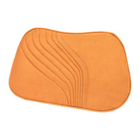 Ensemble de coussins de voiture en suède, luxe léger et minimaliste, pour appuie-tête et soutien lombaire, avec oreiller cervical en mousse à mémoire de forme et support de siège de voiture personnalisable avec logo