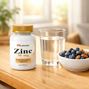 Suplemento Dietético, Soporte Antioxidante, Tableta de Zinc 30 <span class=keywords><strong>mg</strong></span>, Suplementos de Zinc Veganos, Tableta de Suplemento Vitamínico, Fábrica OEM - Product Image 3