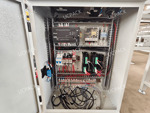 Macchina Automatica per Imballaggio Termoretraibile con Film PE, Motore Elettrico PLC per Alimenti, Bevande, Acqua Minerale, <span class=keywords><strong>Birra</strong></span>, Cartoni e Scatole in Schiuma - Product Image 5