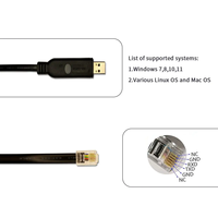 Cable serie macho Ftdi Usb a Rj12 6p4c