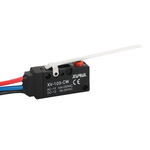 Microinterruptor de acción rápida tipo émbolo con pines, 10A 250V 5A 30VDC, IP67, certificado CE CCC ROHS, -25-80 - Product Image 4