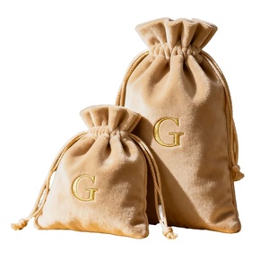 Pochette en velours pour pierres précieuses, sac à cordon personnalisé pour gemmes, dés de guérison, cartes de tarot, emballage de produits spirituels - Product Image 1
