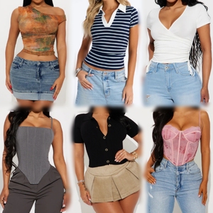 Lote Mixto de Ropa Usada para Mujer de Primavera y Otoño, Venta al por Mayor, Multicategoría, Multitalla, Suministro Surtido, Básico para Combinar en Capas, a Granel - Product Image 3
