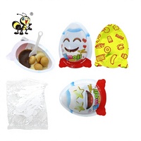 Vente en gros, Fournisseur d'usine OEM : Gobelet en chocolat en forme d'œuf avec jouet à l'intérieur, collation amusante pour enfants, cadeau de fête