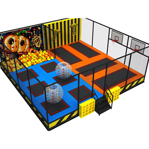 Parque de Trampolines Interior Grande para Niños, Área de Juegos con Piscina de Pelotas de Espuma, Equipo de Juego y Centro de Entretenimiento para Centros Comerciales - Product Image 6