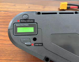 Batterie au lithium Station HS II 60V 72V 20Ah pour cadre de vélo de montagne, chargeur rapide 5A, certifiée CE, 10 kg, garantie 2 ans - Product Image 2