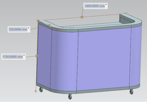 Écran LED portable pour DJ P1.86 P2.5, mur vidéo incurvé sans soudure de taille personnalisée - Product Image 3