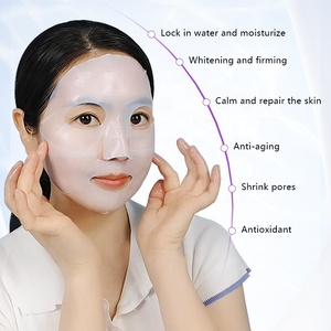 Mặt nạ hydrogel sinh học nhãn hiệu riêng với phức hợp collagen & peptide, chống lão hóa và làm sáng da như kính, sản xuất theo đơn đặt hàng (OEM) - Product Image 3